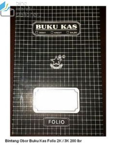 Gambar Atk Bintang Obor Buku Kas Folio 2 Kolom / 3 Kolom 200 Lembar Debit Kredit Saldo Beli di Toko Bina Mandiri Stationery harga murah semua peralatan sekolah lengkap