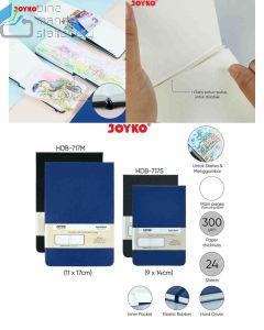 Foto Joyko Hand Book HDB-717M (Black,Blue) Buku Tulis Catatan Sketsa merek Joyko