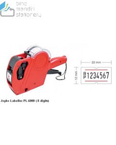 Contoh Joyko Labeller PL-6000 (8 digits) Mesin Tempel Harga merek Joyko