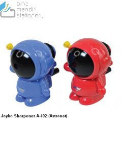 Joyko Sharpener A-102 (Astronot) Rautan Mekanik Serutan Pensil Putar