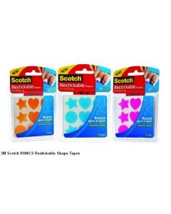 Katalog 3M Scotch harga murah & terjangkau, Image ATK Sekolah SIPLAH 3M Scotch R100CS Restickable Shape Tapes harga normal 0 di Distributor ATK Bina Mandiri Stationery