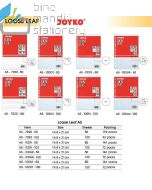 Gambar Joyko Loose Leaf A5-100GR-100 (100 Lembar) For Refill Multiring Binder Note merek Joyko
